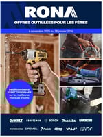 Circulaire Rona - Offres outillées pour les fêtes