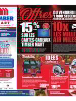 Circulaire Timber Mart - Offres du Vendredi Fou