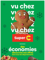 Circulaire Super C - Économies des Fêtes