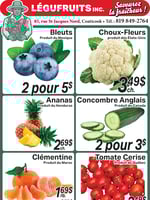Circulaire Légufruits