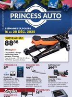 Circulaire Princess Auto