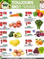 Circulaire TAU Marché d'alimentation Naturelle - Biologique