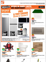 Circulaire Home Depot - Méga Solde de l'après-noël