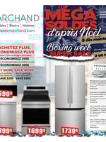 Circulaire Meubles Marchand - Méga soldes d'Après Noël