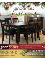 Circulaire Meubles Marchand - Tendances Festives