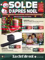 Circulaire La Clef de Sol - Soldes d'Après Noël