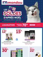 Circulaire Mondou - Soldes d'Après Noël