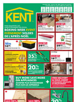 Circulaire Kent - L'Événement Soldes de l'Après-Noël
