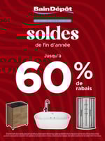 Circulaire Bain Dépôt - Soldes d'Après Noël