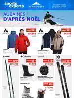 Circulaire Sports Experts - Aubaines d'Après Noël