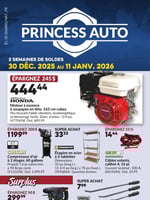 Circulaire Princess Auto