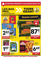 Circulaire Tigre Géant