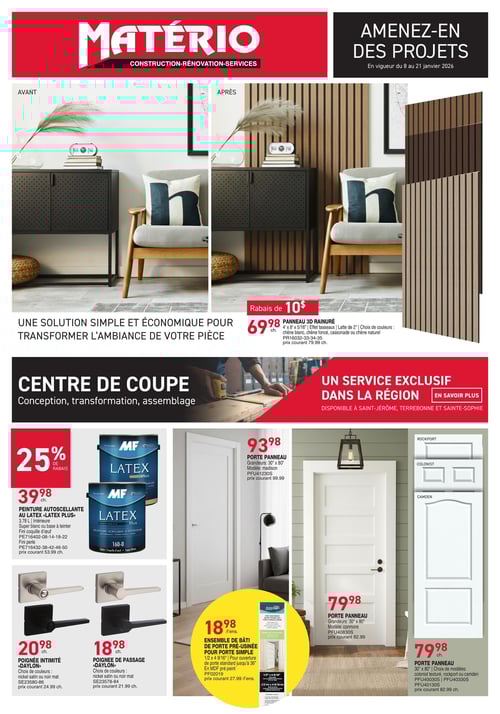 Circulaire Matério - Page 1