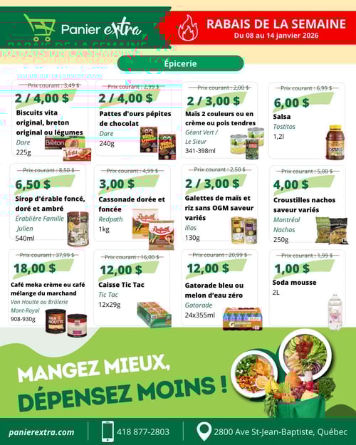 Circulaire Panier Extra - Page 1