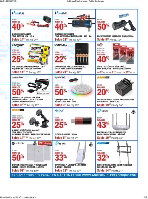 Circulaire Addison Électronique - Page 2