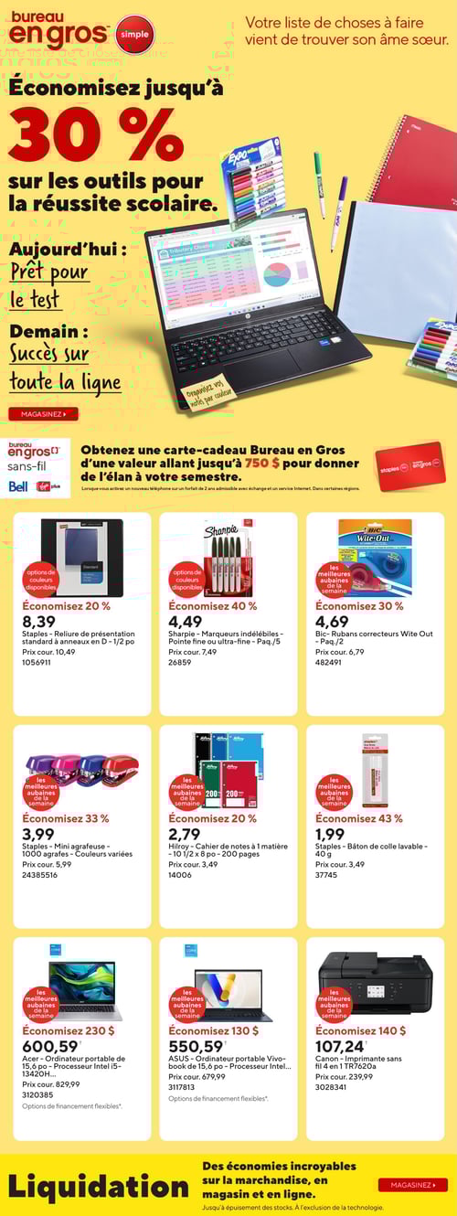 Circulaire Bureau en Gros - Page 1