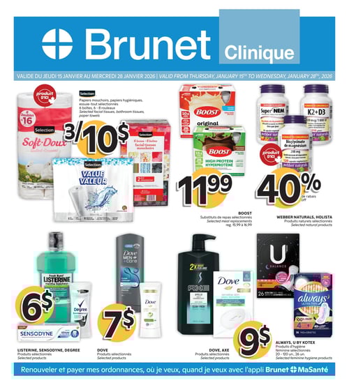 Circulaire Brunet - Clinique - Page 1