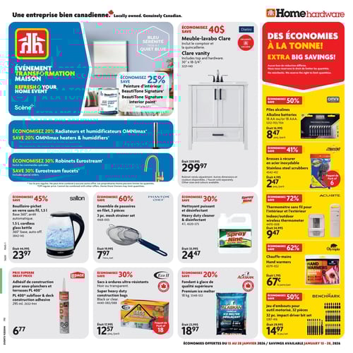 Circulaire Home Hardware - Page 1