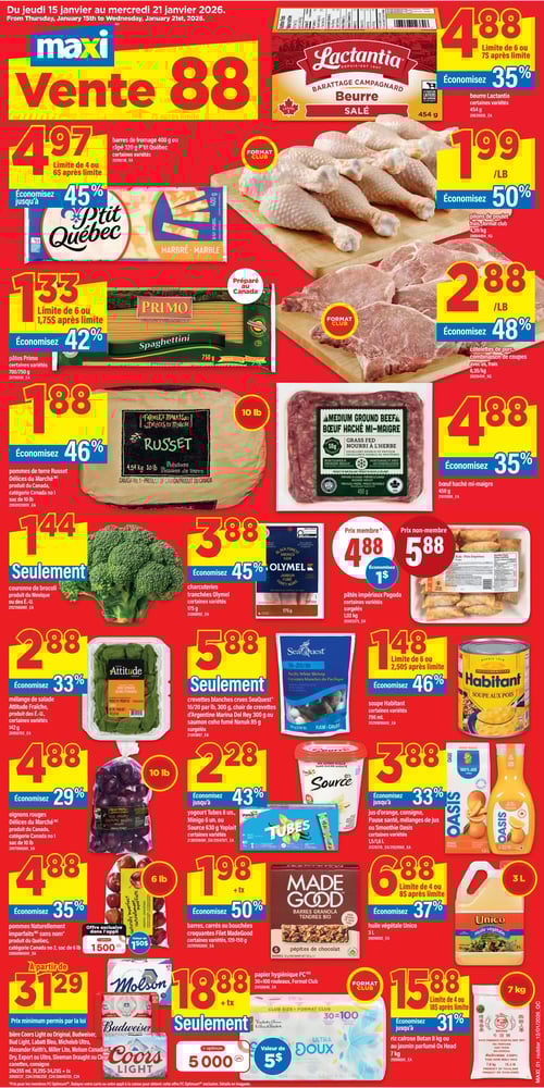 Circulaire Maxi - Page 1