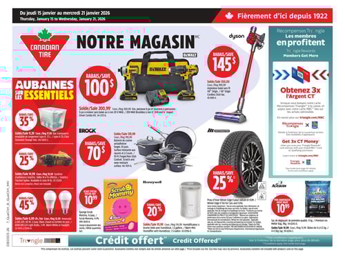Circulaire Canadian Tire - Page 1