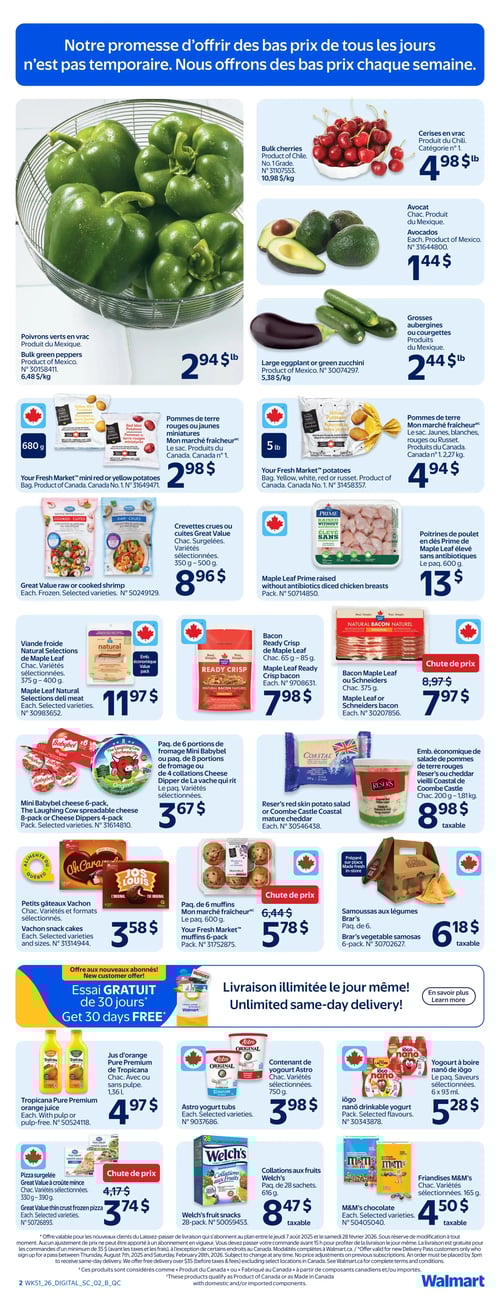 Circulaire Walmart - Page 2