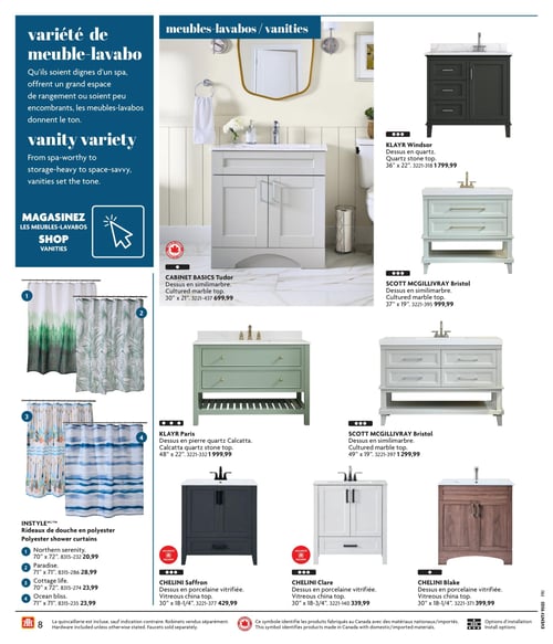 Circulaire Home Hardware - Cuisine et Salle de Bain - Page 8