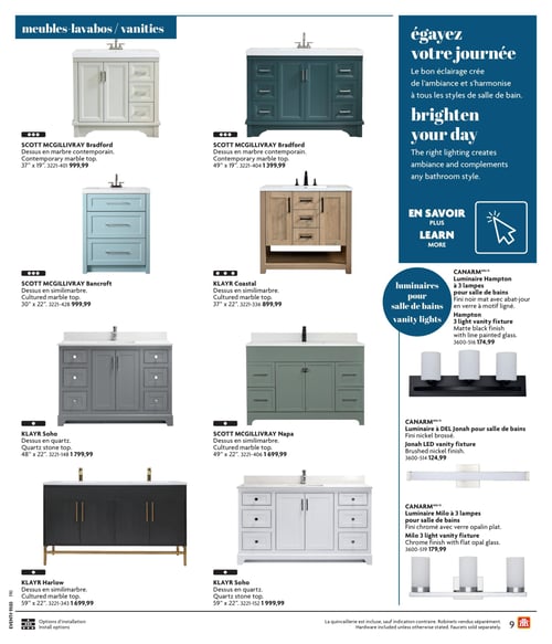 Circulaire Home Hardware - Cuisine et Salle de Bain - Page 9
