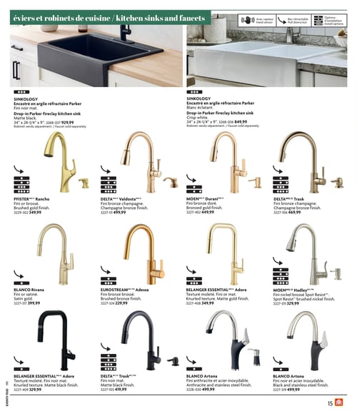 Circulaire Home Hardware - Cuisine et Salle de Bain - Page 15