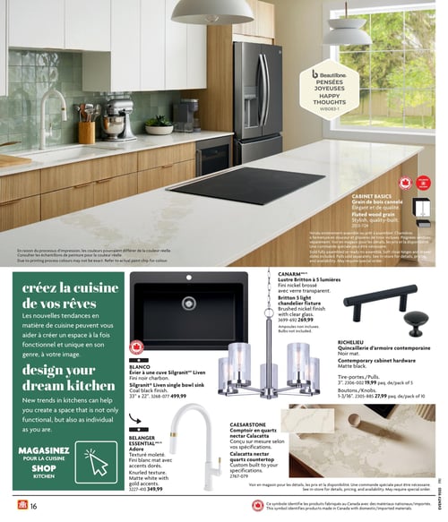 Circulaire Home Hardware - Cuisine et Salle de Bain - Page 16