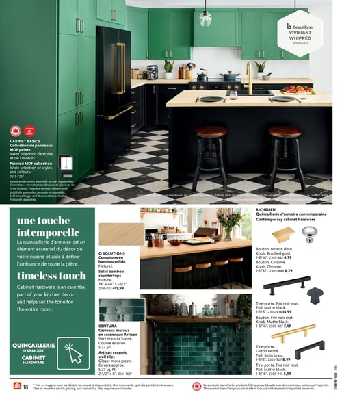 Circulaire Home Hardware - Cuisine et Salle de Bain - Page 18