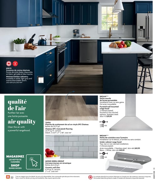 Circulaire Home Hardware - Cuisine et Salle de Bain - Page 22