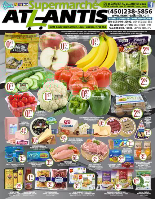 Circulaire Supermarché Atlantis - Page 1