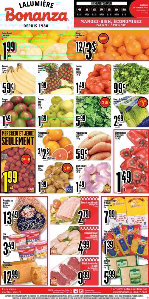 Circulaire Bonanza - Page 1