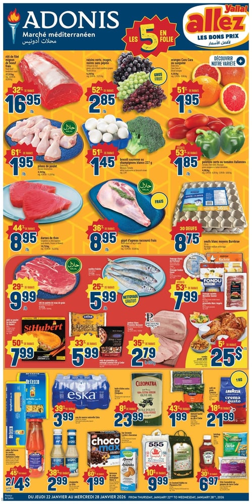 Circulaire Adonis - Page 1