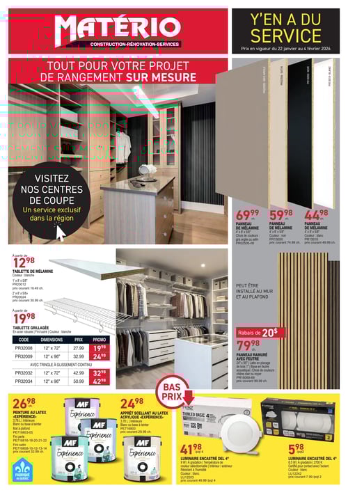 Circulaire Matério - Page 1