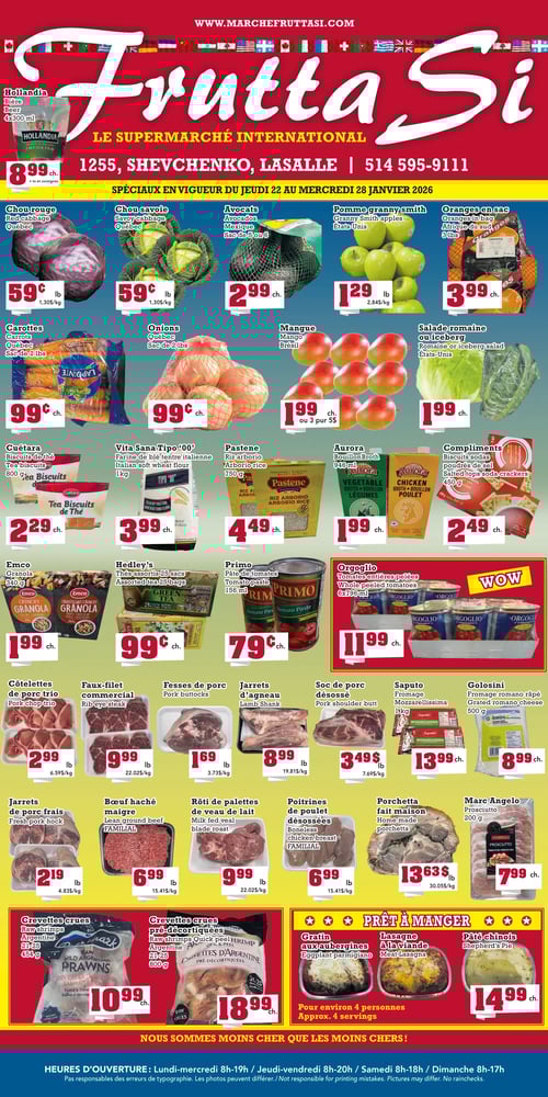 Circulaire Marché Frutta Si - Page 1