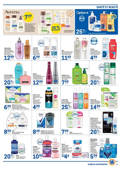 Circulaire Uniprix - Santé - Page 3