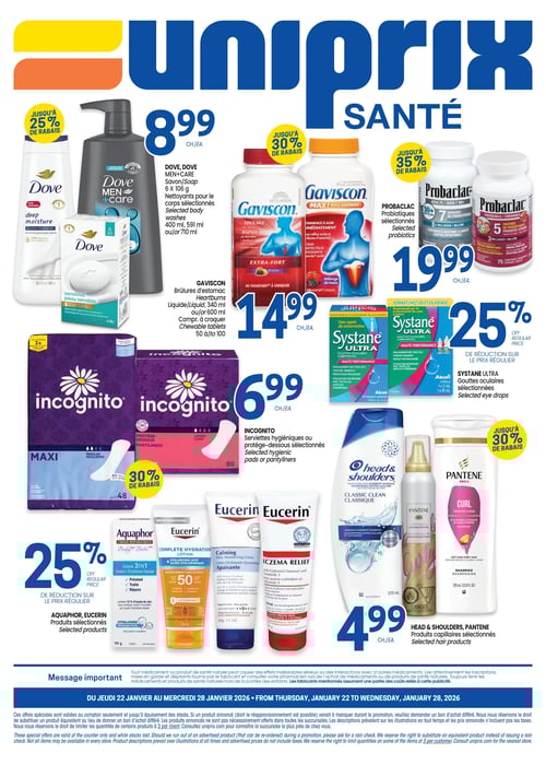 Circulaire Uniprix - Santé - Page 4