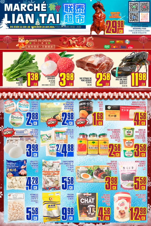 Circulaire Marché LianTai - Page 1