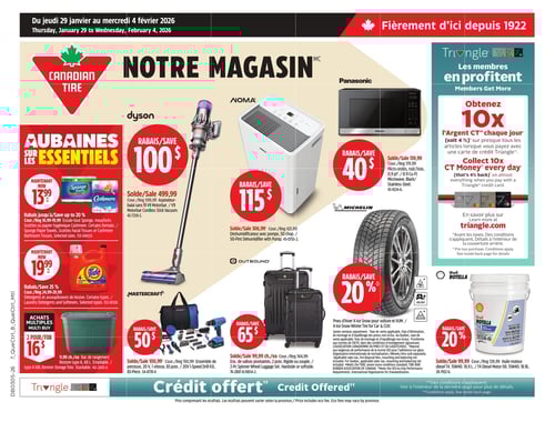 Circulaire Canadian Tire - Page 1