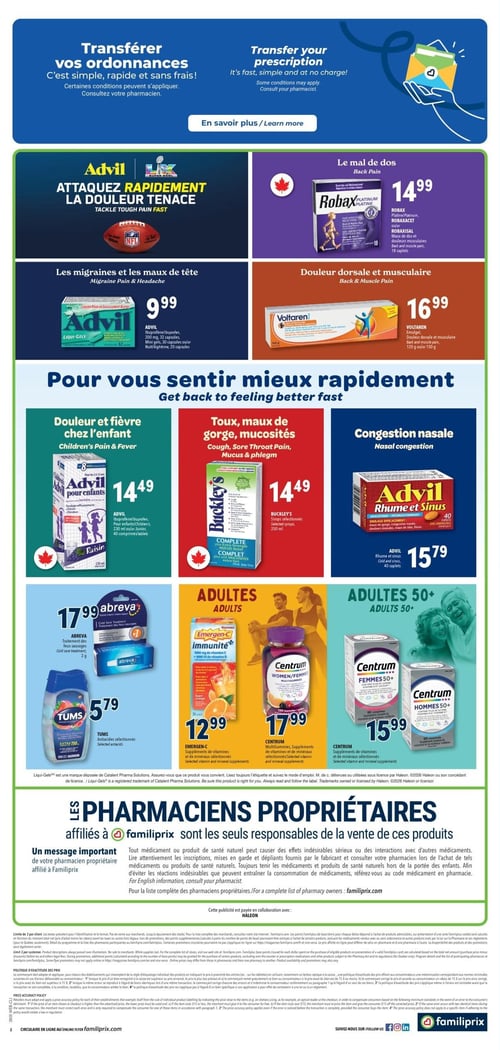 Circulaire Familiprix - Clinique - Page 2