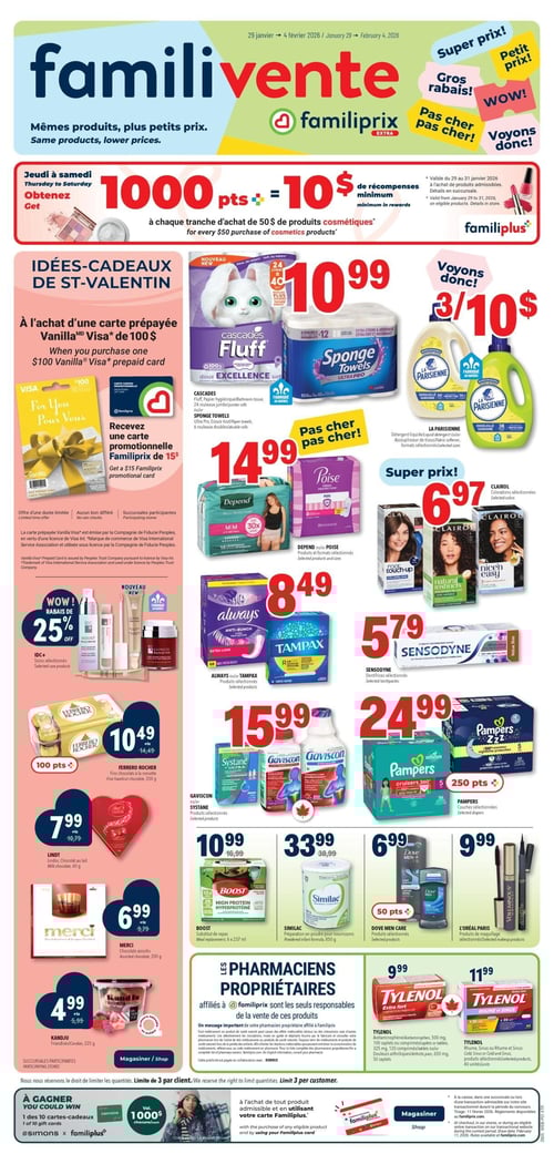 Circulaire Familiprix - Extra - Page 1