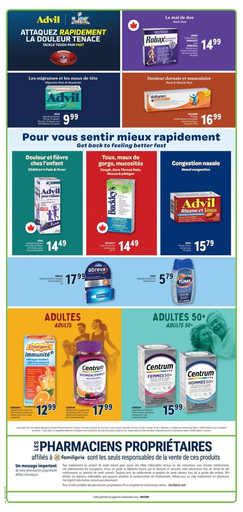 Circulaire Familiprix - Extra - Page 4