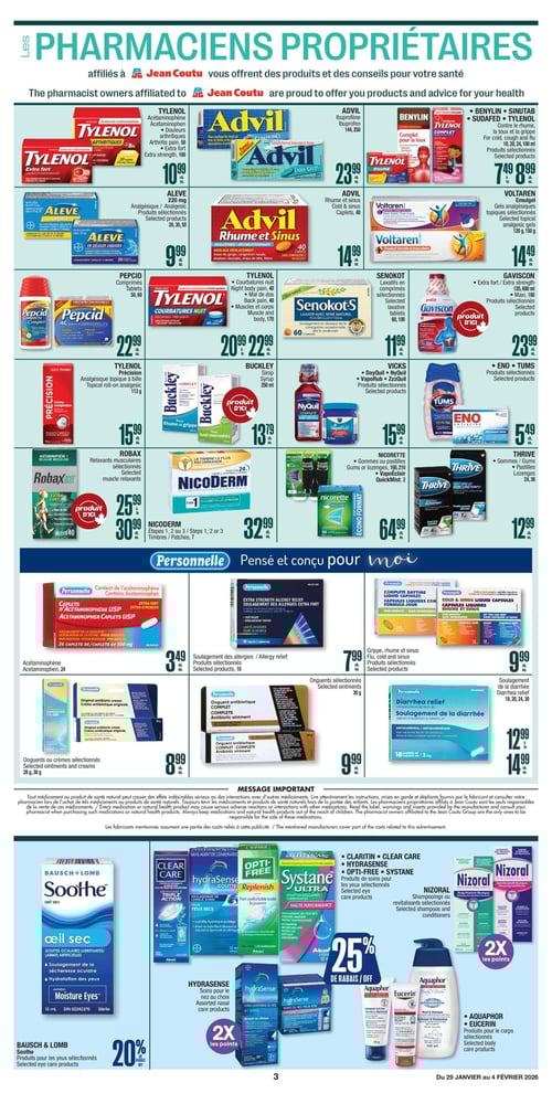 Circulaire Jean Coutu - Santé Beauté - Page 3
