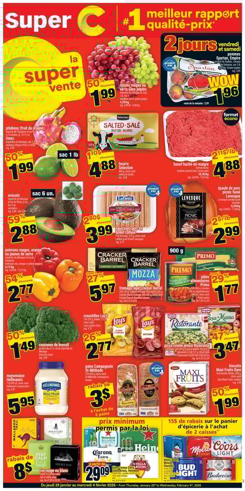 Circulaire Super C - Page 1