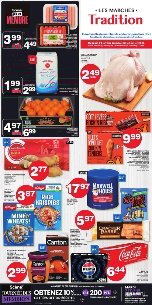 Circulaire Les Marchés Tradition - Page 1