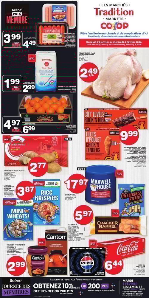 Circulaire Les Marchés Tradition - Nouveau-Brunswick - Page 1