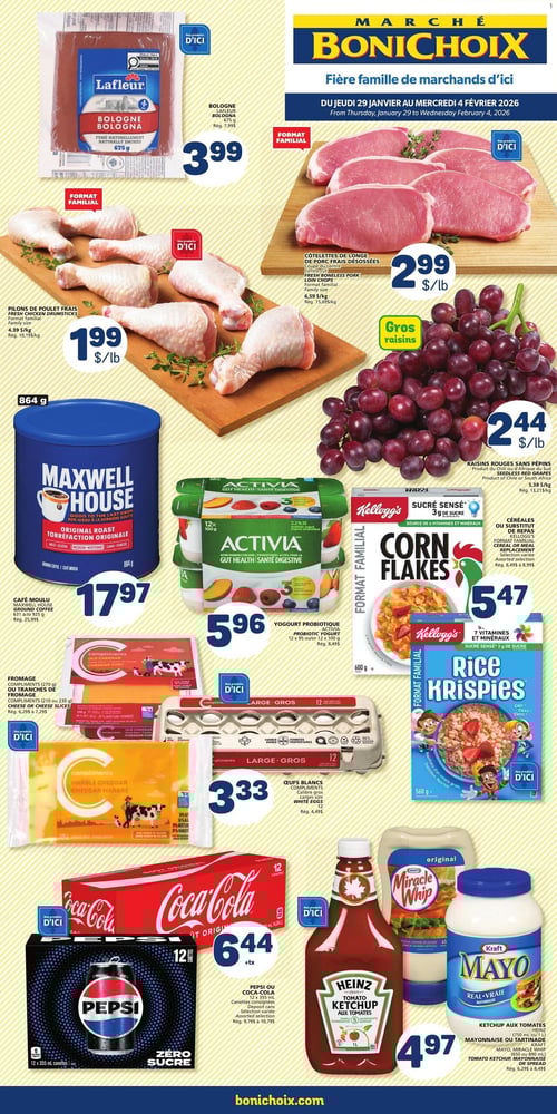 Circulaire Marché Bonichoix - Page 1