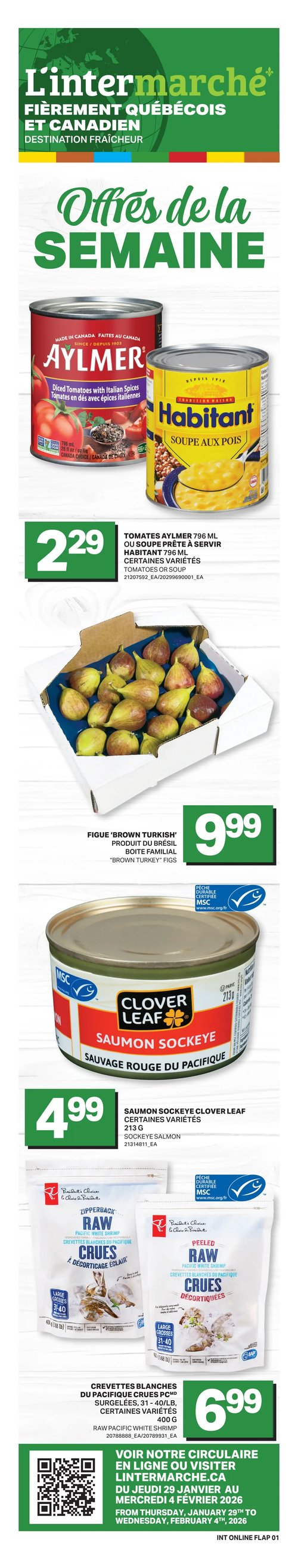 Circulaire L’intermarché - Destination Fraîcheur - Page 1