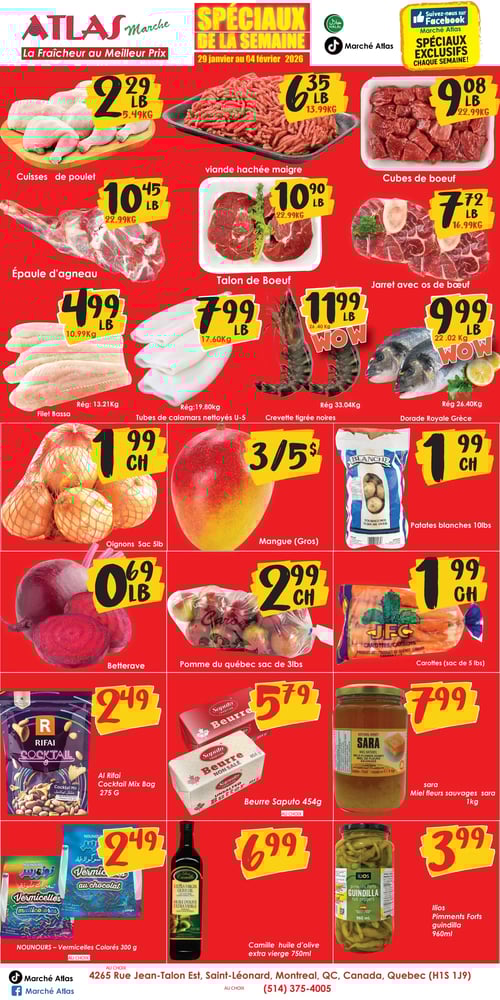 Circulaire Marché Atlas - Page 1